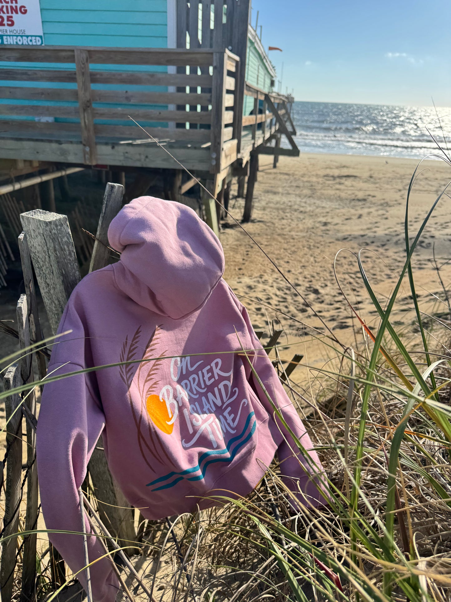 On barrier Island time
